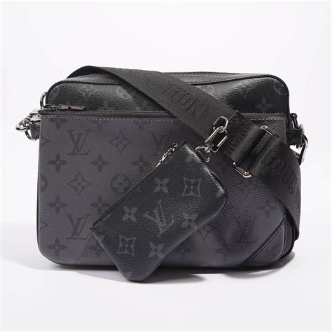 louis vuitton trio|Louis Vuitton monogram eclipse for men.